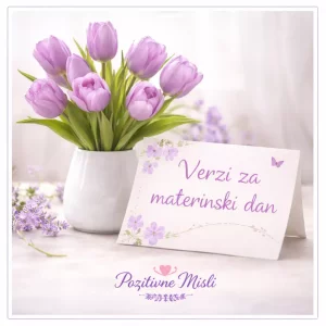 Verzi za materinski dan – lepa voščila in čestitke za mamo